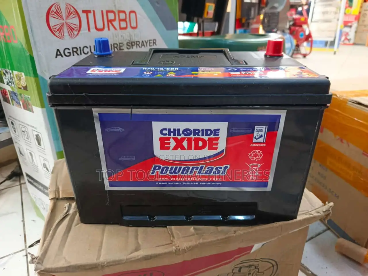 Chloride Exide N70 Dry Car Battery