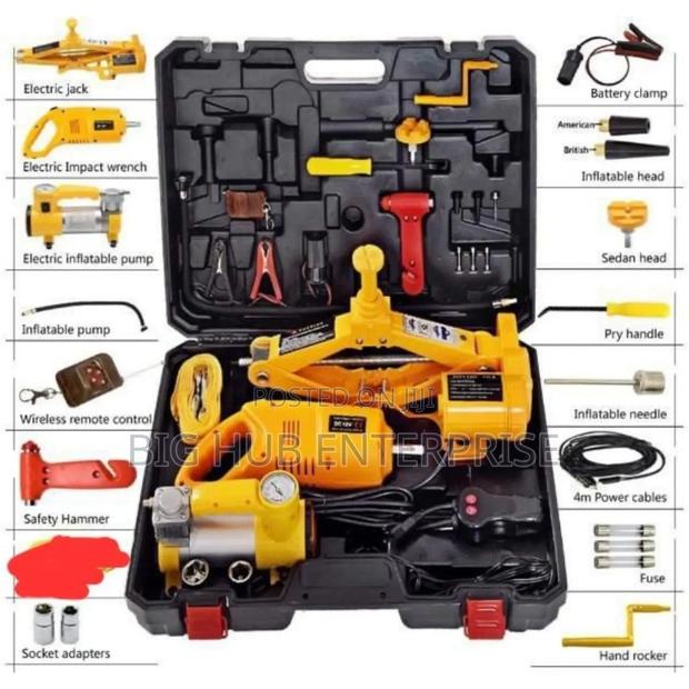 Car Electric Floor Jack, 12v Dc Electric Car Jack
