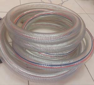 K-max Clear Pvc Wired Suction Pipe 3 Inch - Per Meter - thumbnail 2