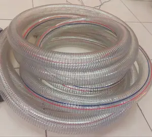 K-max Clear Pvc Wired Suction Pipe 3 Inch - Per Meter