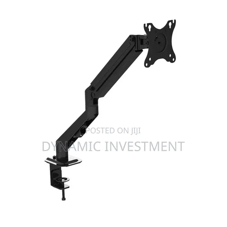 Single Monitor Desk Mount Mounting Arm - 13 - 27 Inches