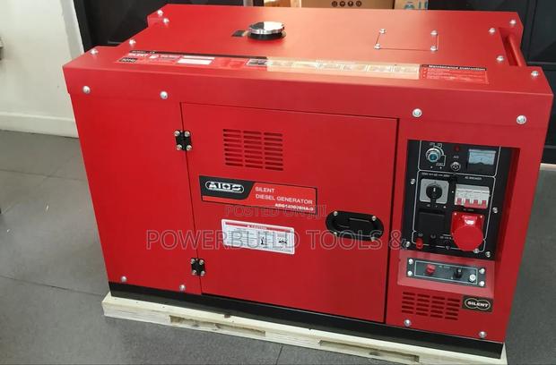 14KVA Aico Silent Diesel Generator/Dual Phase. - thumbnail 2