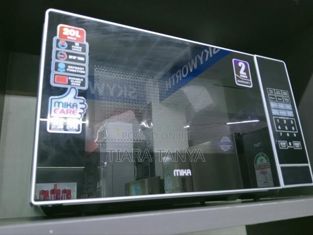 Mika Lee Microwave Oven, 20L, Digital Control Panel, Silver - thumbnail 3