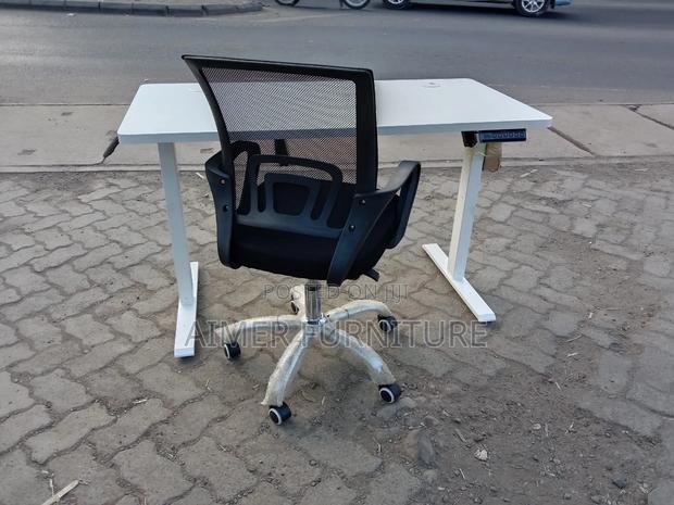 Office Table and Chair - main view