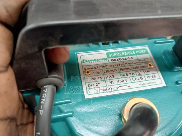 2hp QDX Premier Submersible Pump - thumbnail 4