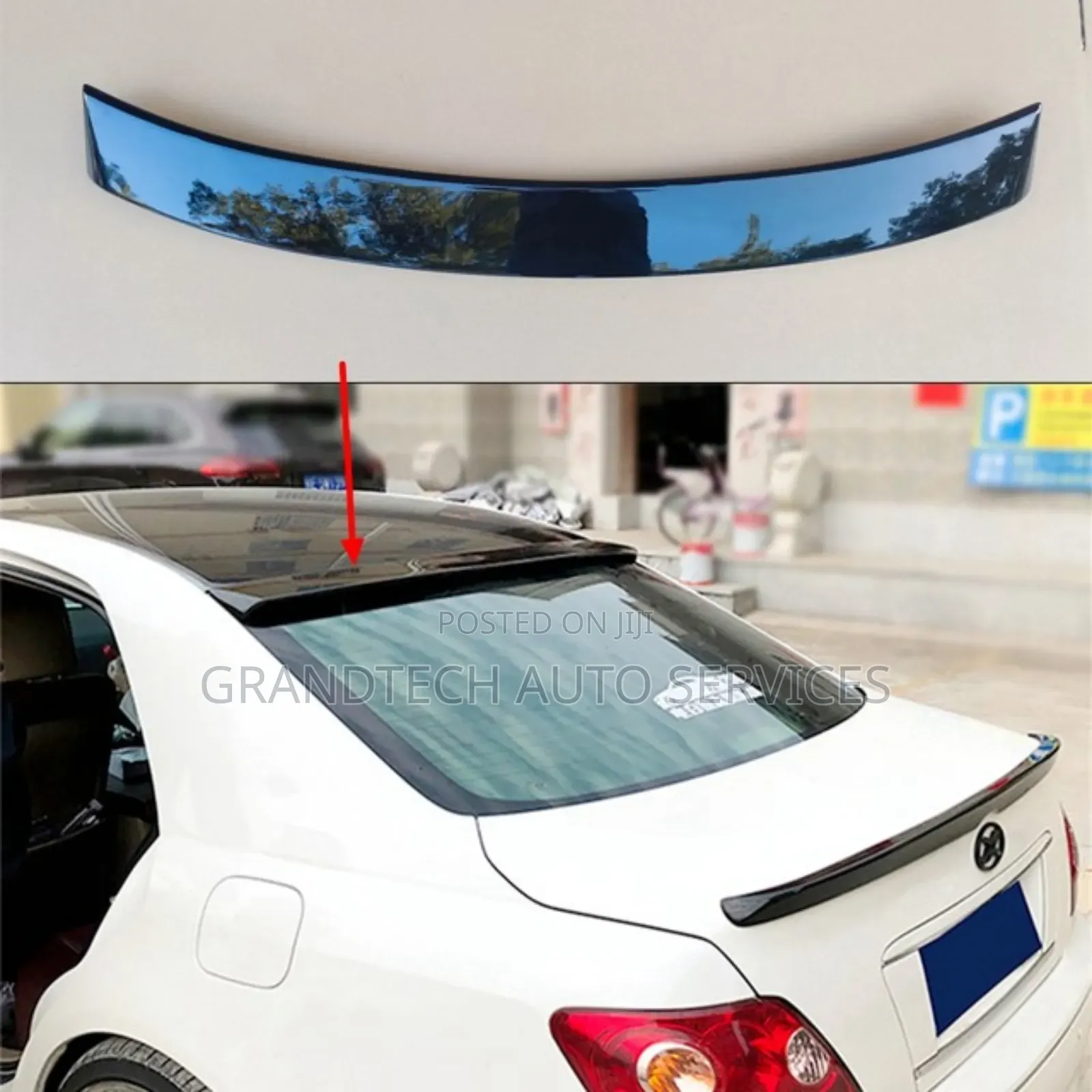 Mark X Rear Roof Spoiler