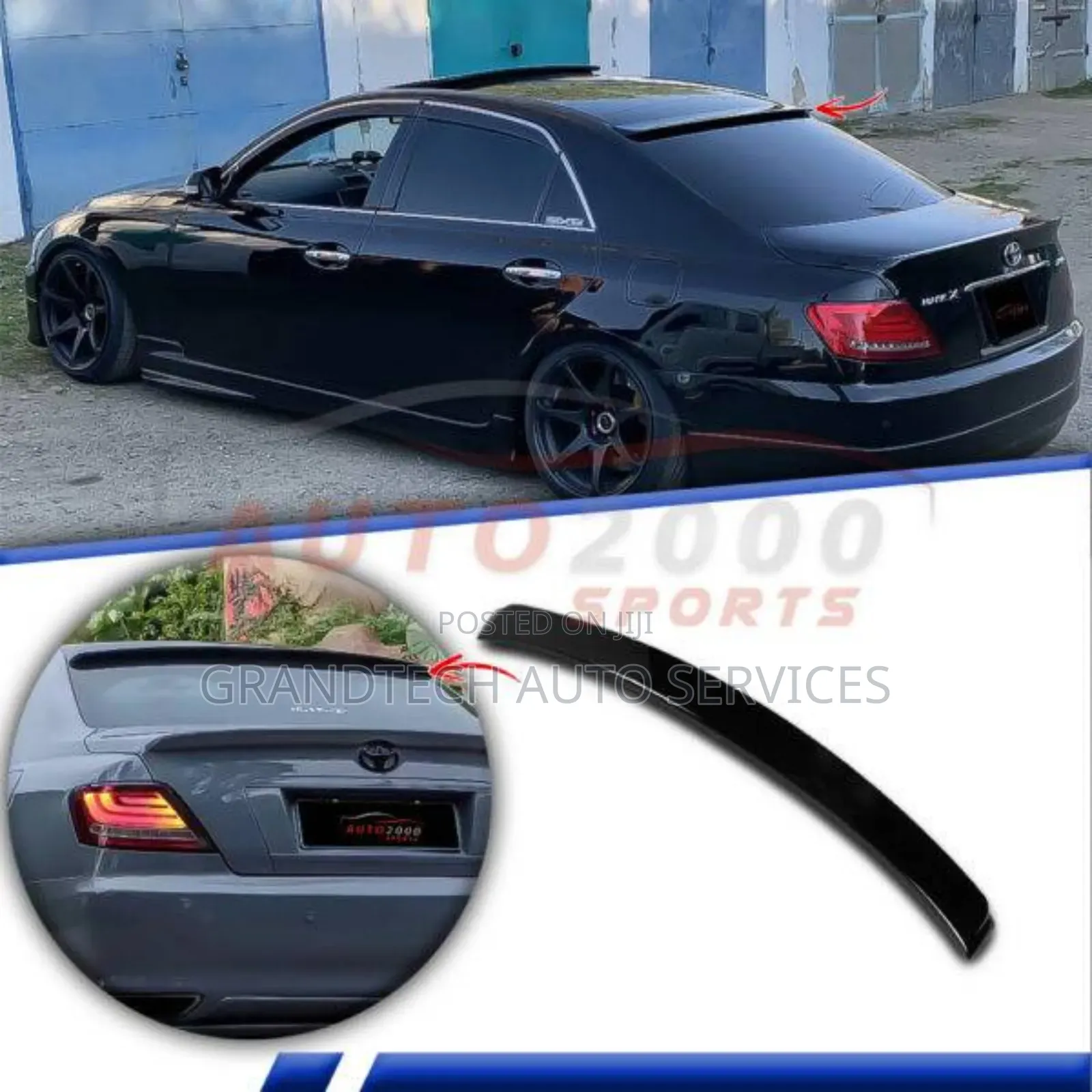 Mark X GRX 120,130 Roof Spoiler