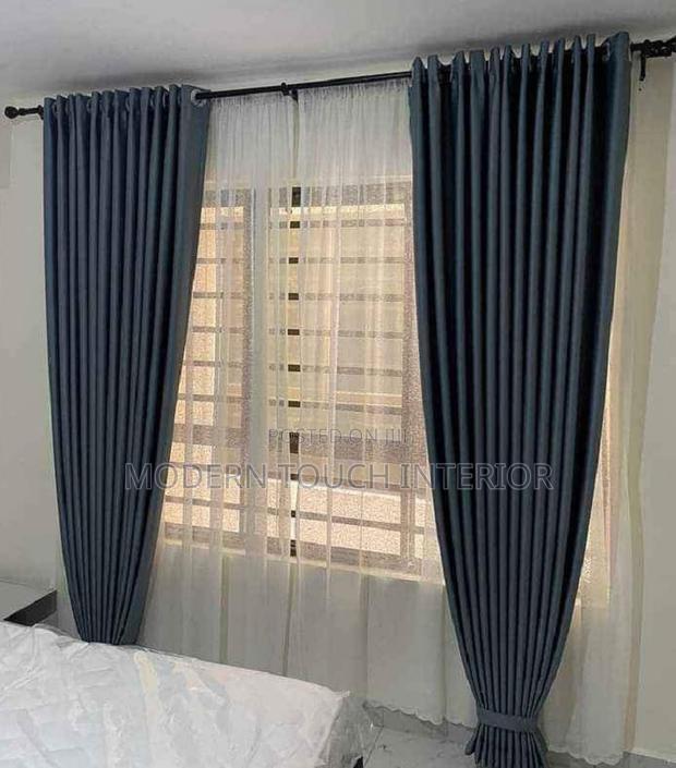 Plain Grey Curtains