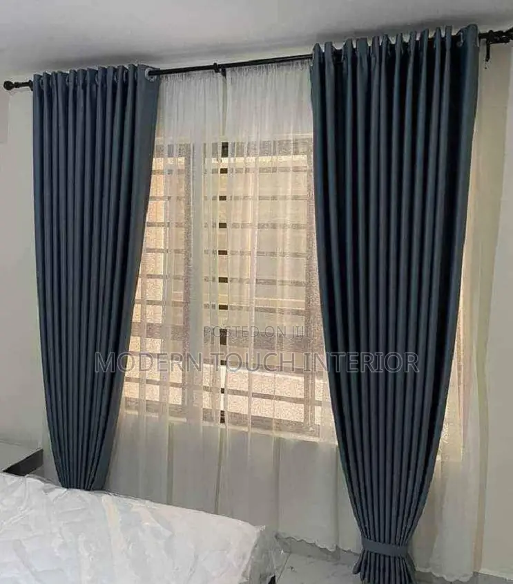 Plain Grey Curtains