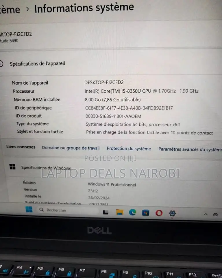 Laptop Dell Latitude 5490 8GB Intel Core I5 SSD 256GB