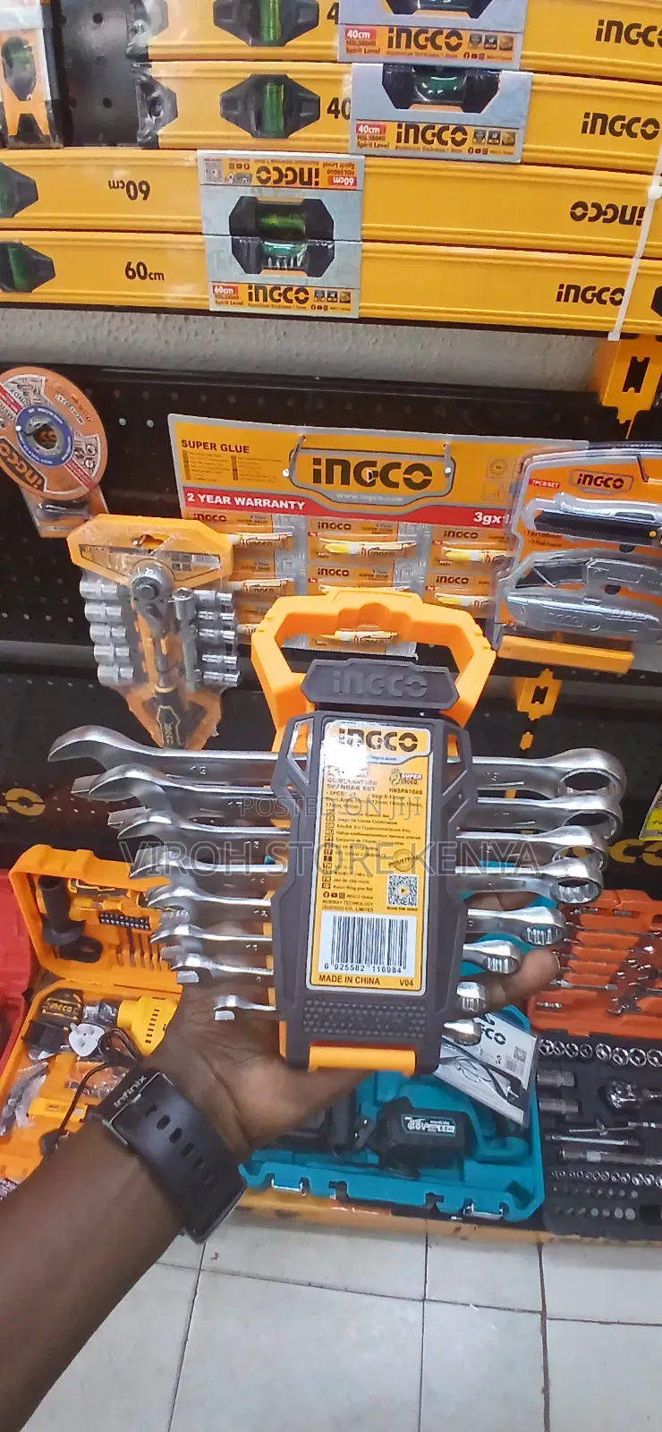 Ingco Spanners Set Combination Spanner Set