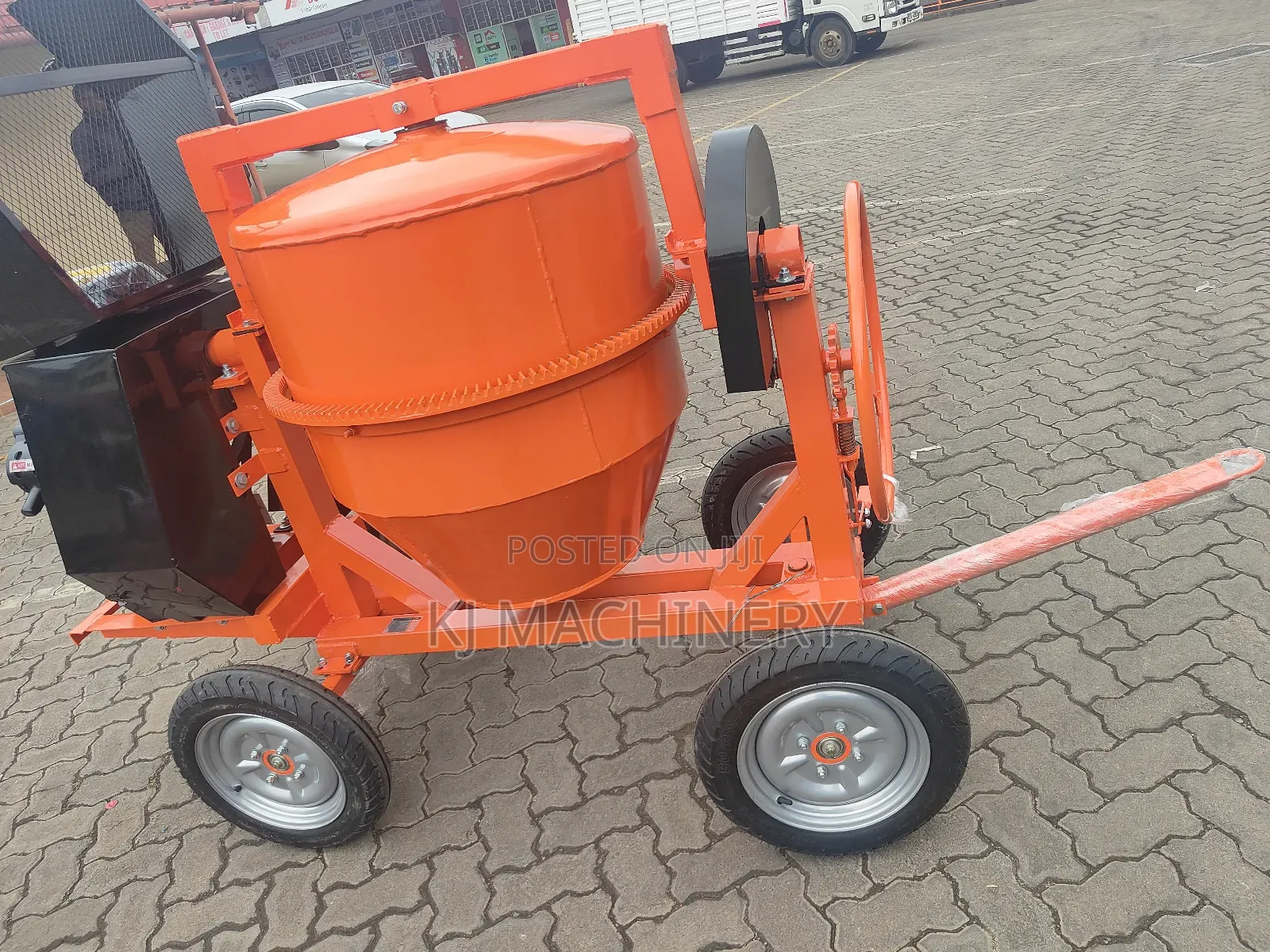 Italian Concrete Mixer 400l Capacity Heavy Duty.