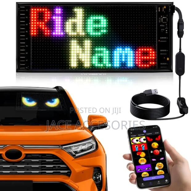 New Car Led Matrix Panel Advertising Sighn Devil Eye