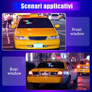 RGB Car Bluetooth Advertising Panel Sighn