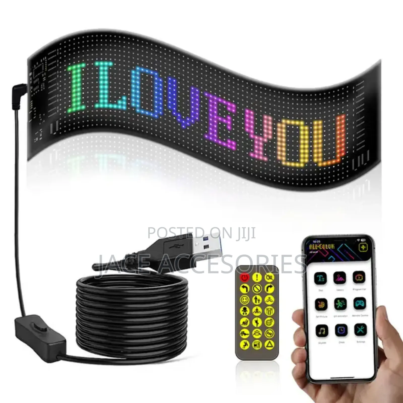 New Matrix Panel Light Car/Business Devil Eye