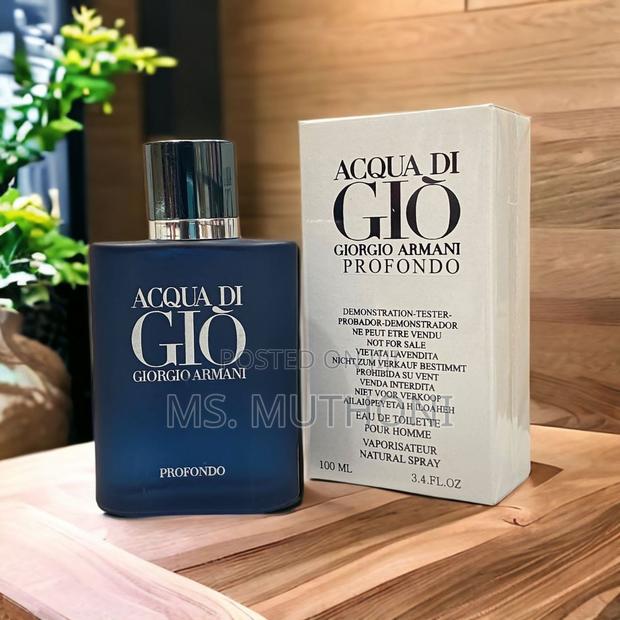 Acqua Di Gio Giorgio Armani Profondo EDT Tester - main view
