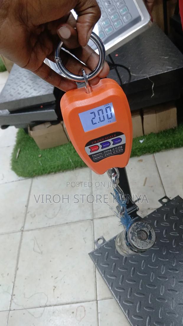 Accurate Digital Weighing Scale 200kgs Mini Crane Scale - main view