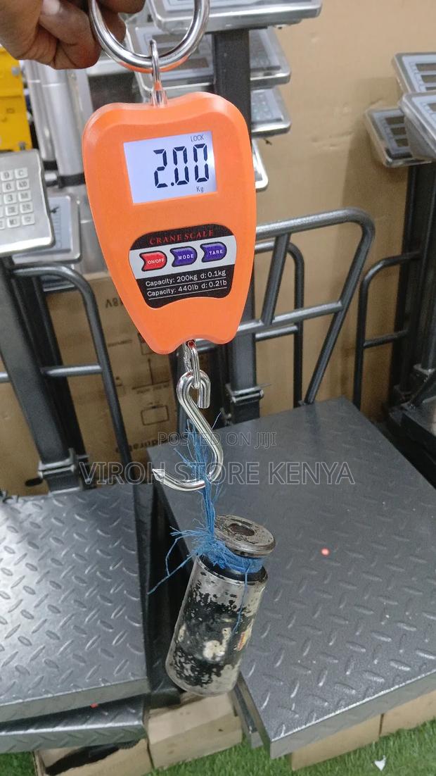 Accurate Digital Weighing Scale 200kgs Mini Crane Scale - thumbnail 3