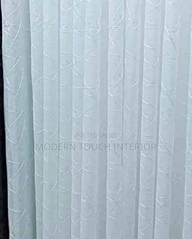 Quality Plain White Sheer