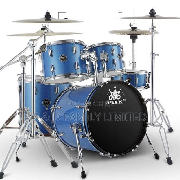 Asanasi Acoustic Drum Set 4 Cymbals - main view