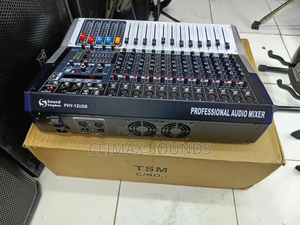Powered Mixer 12 Chanels Pro Mixer,