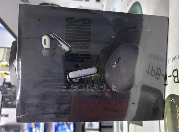 Tecno True 1 Earbuds New Sealed in a Shop - thumbnail 2