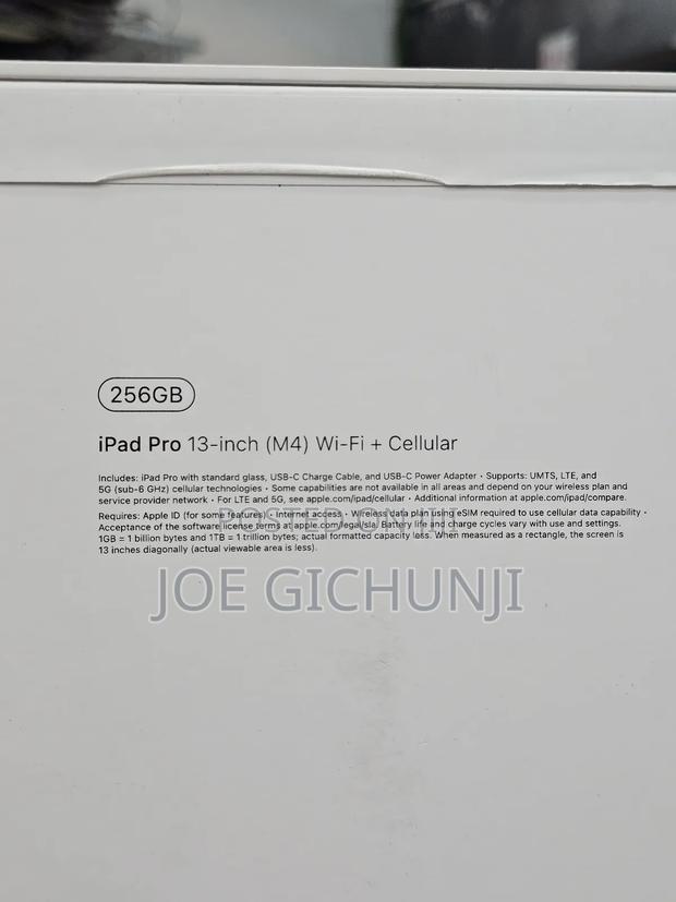 New Apple iPad Pro 13 (2024) 256 GB Black - thumbnail 2