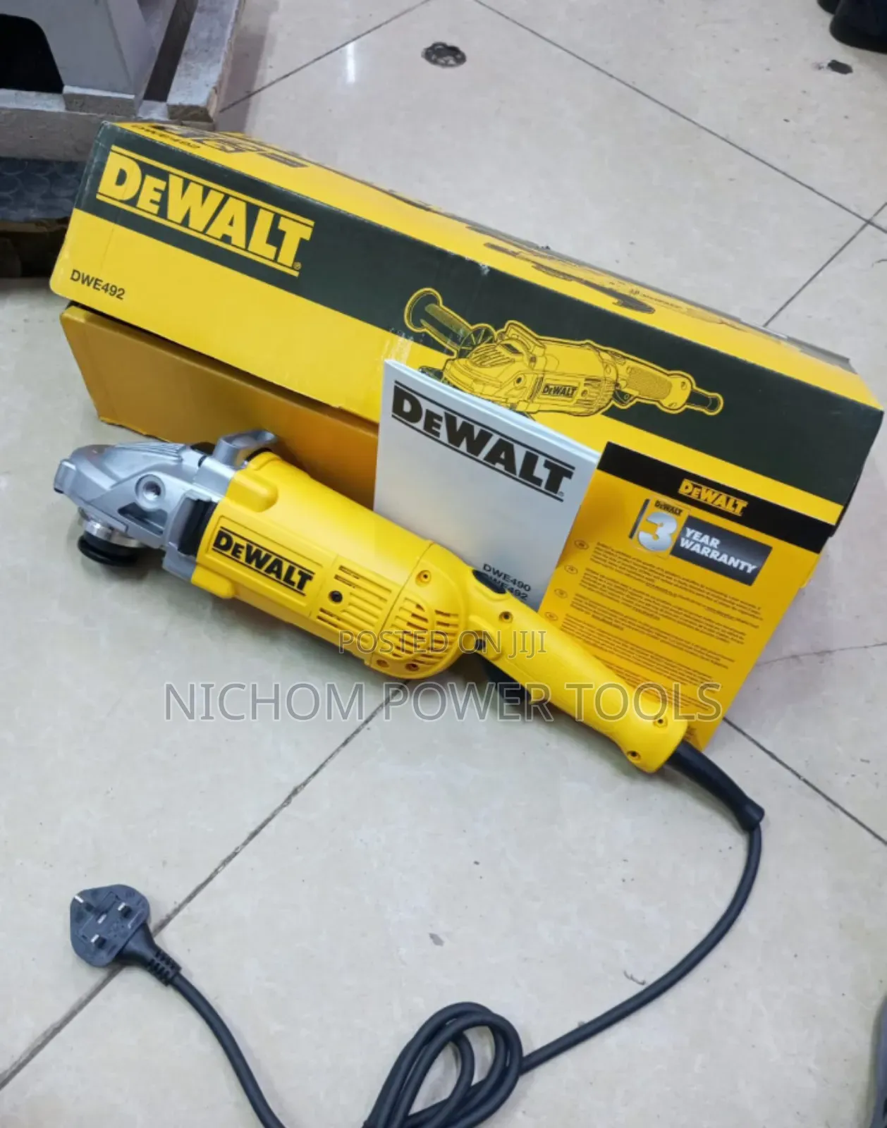 Original Dewalt 9"Angle Grinder