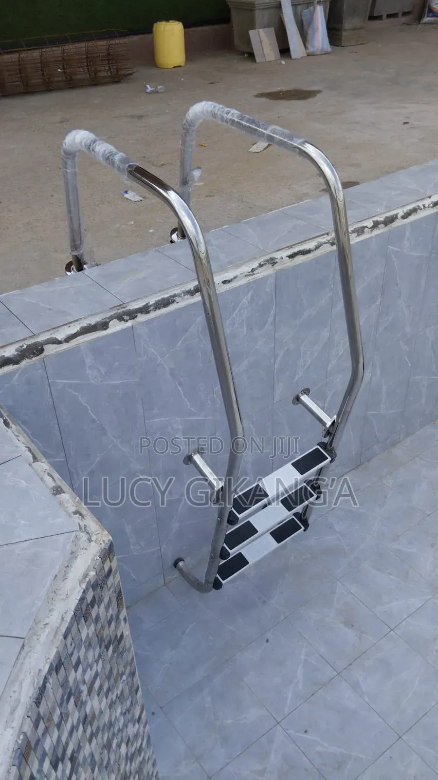 Overflow Pool Ladder