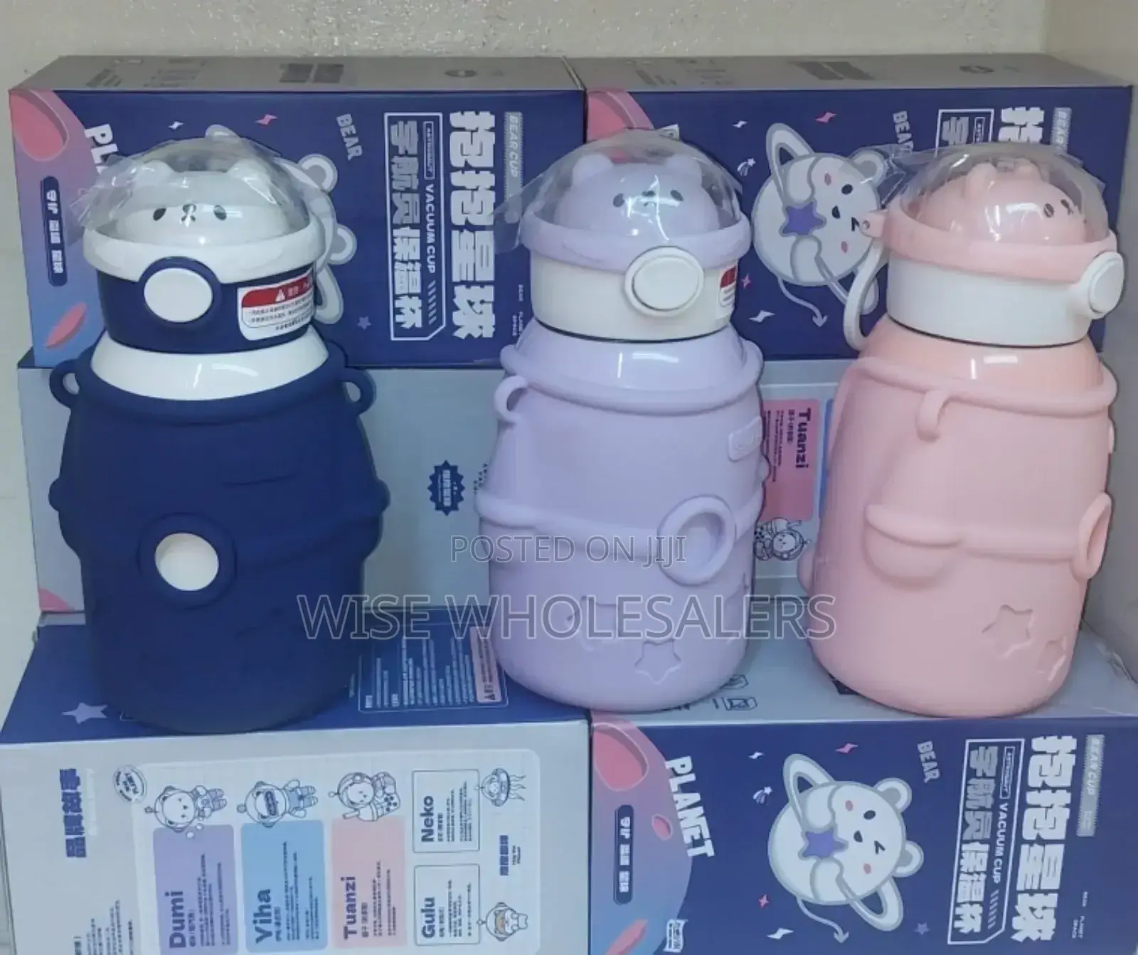 500ml Astronaut Children 's Stainless Steel Thermos Cup...