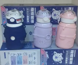500ml Astronaut Children 's Stainless Steel Thermos Cup...