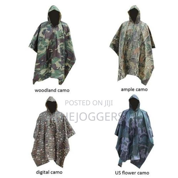Rain Gear Poncho Camo Poncho Waterproof - thumbnail 3