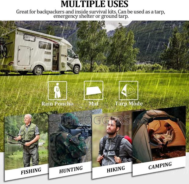Rain Gear Poncho Camo Poncho Waterproof - thumbnail 10