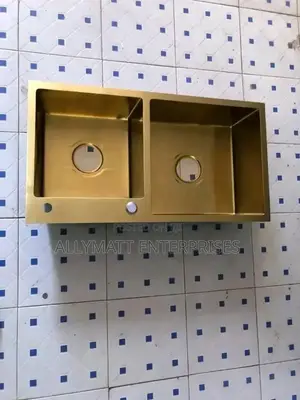 Golden Double Bowl Kitchen