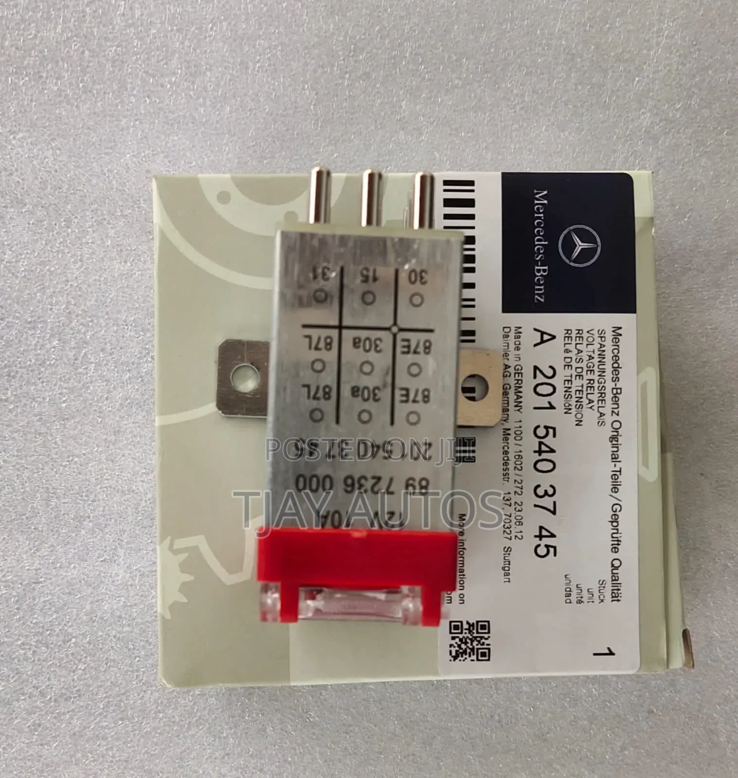 Mercedes New Overload Relay for Benz