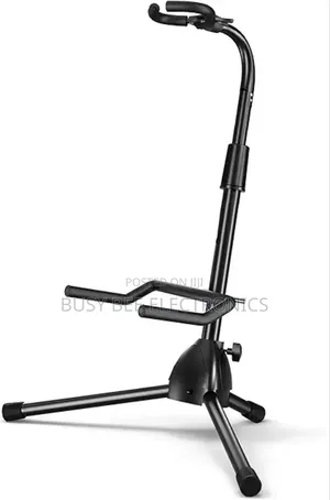Universal Guitar Stand With Secure Lock Neck Holder,