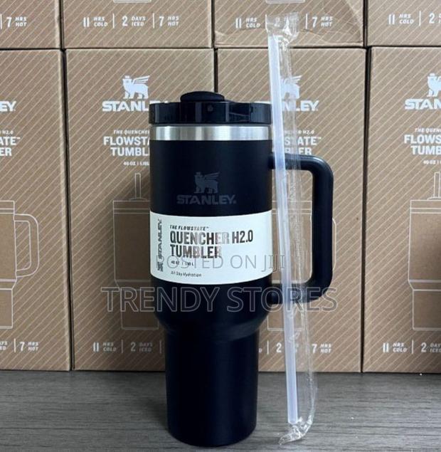 Black Stainless Steel Stanley Mug