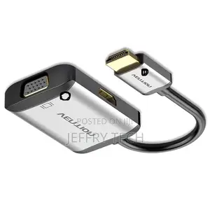 VGA to HDMI Adapter 1080P VGA Male to HDMI Female Converter