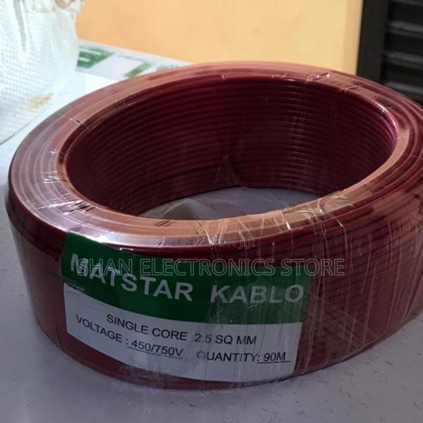 1.5mm Single Electrical Wiring Cable- Red/Green/Black
