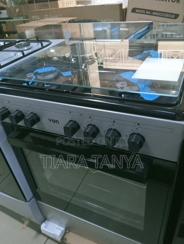 Von 58 by 60 3 Gas and 1 Electric Cooker - thumbnail 3