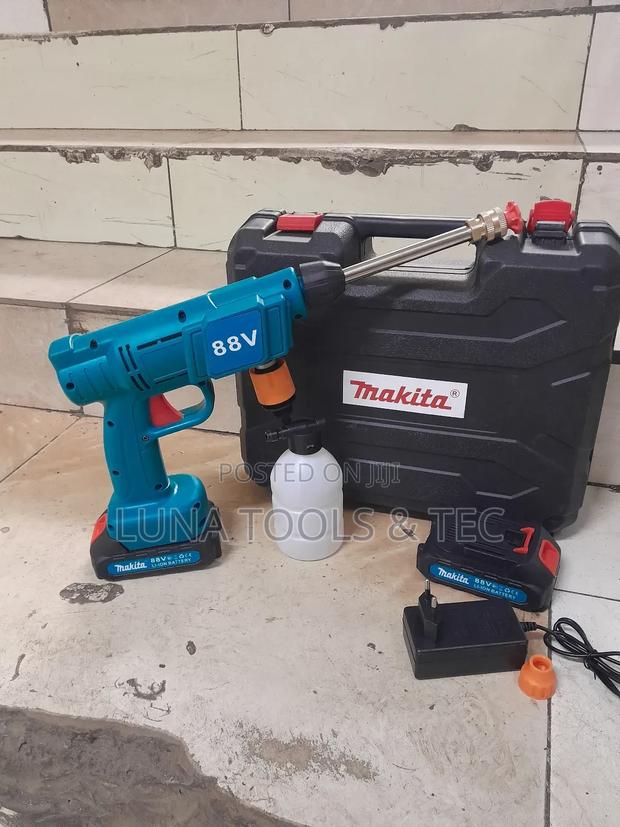 Cordless Pressure Washer and 2 Charger,88v.