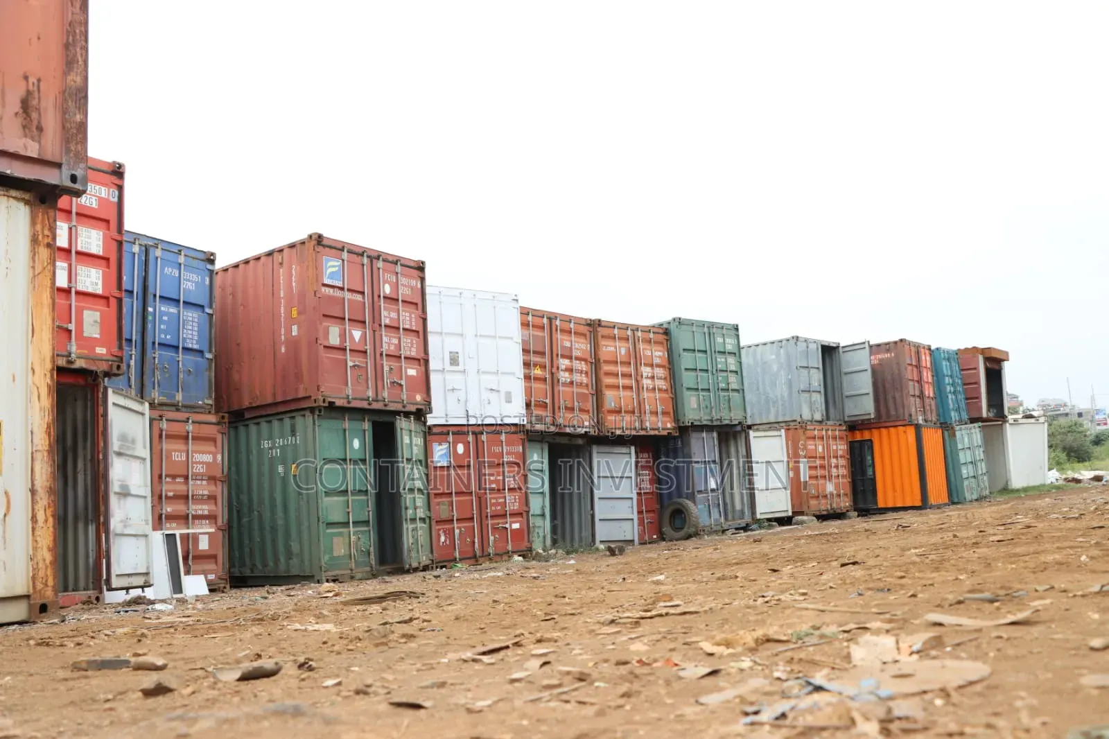 20ft Container Stock for Sale- Container Investment Kenya