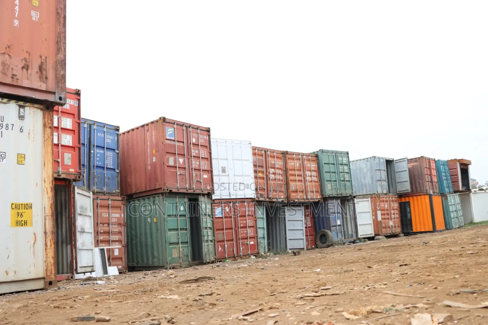 20ft Container Stock for Sale- Container Investment Kenya