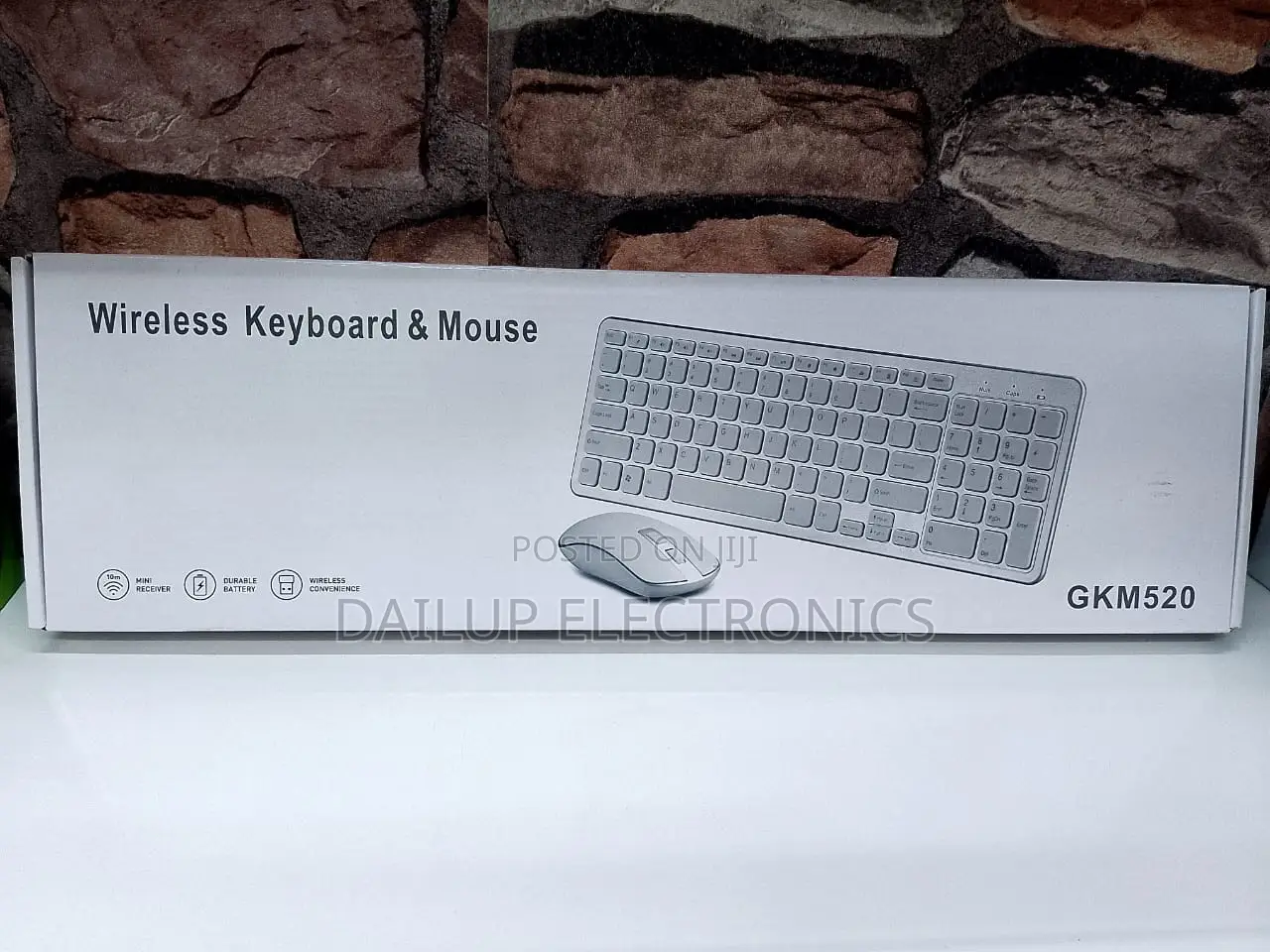 Wireless Keyboard and Mouse GKM520