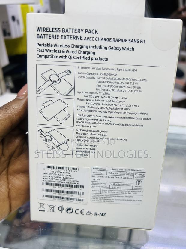 10000mah Wireless Samsung Powerbank. - thumbnail 4