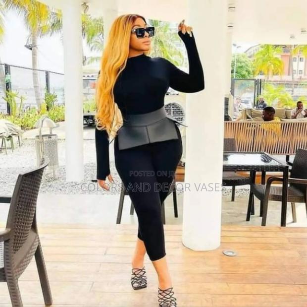 Black Skirt Belt in Stock - main view