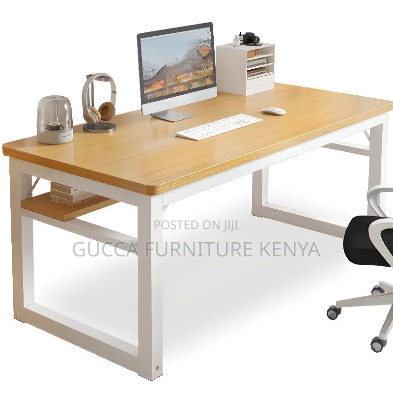 Rectangle Easy Installation Writing Desk With Sledge - 120CM