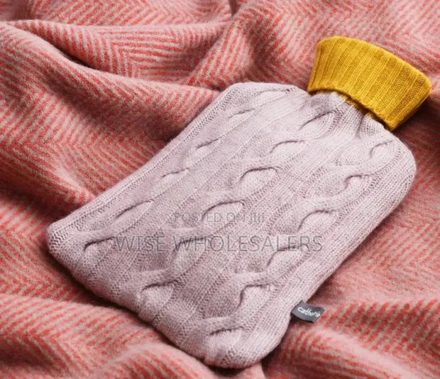 *Hot Water Bottle With Knitted Cover *