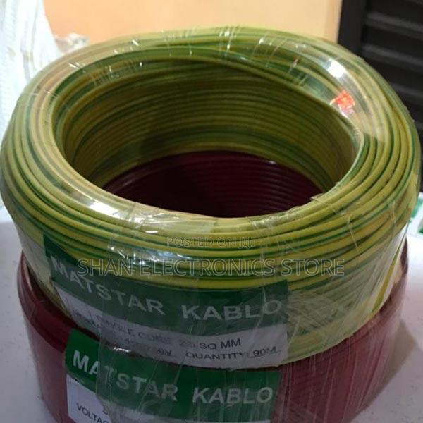 Durable 2.5mm Single Electrical Wiring Cable- Single Core - main view