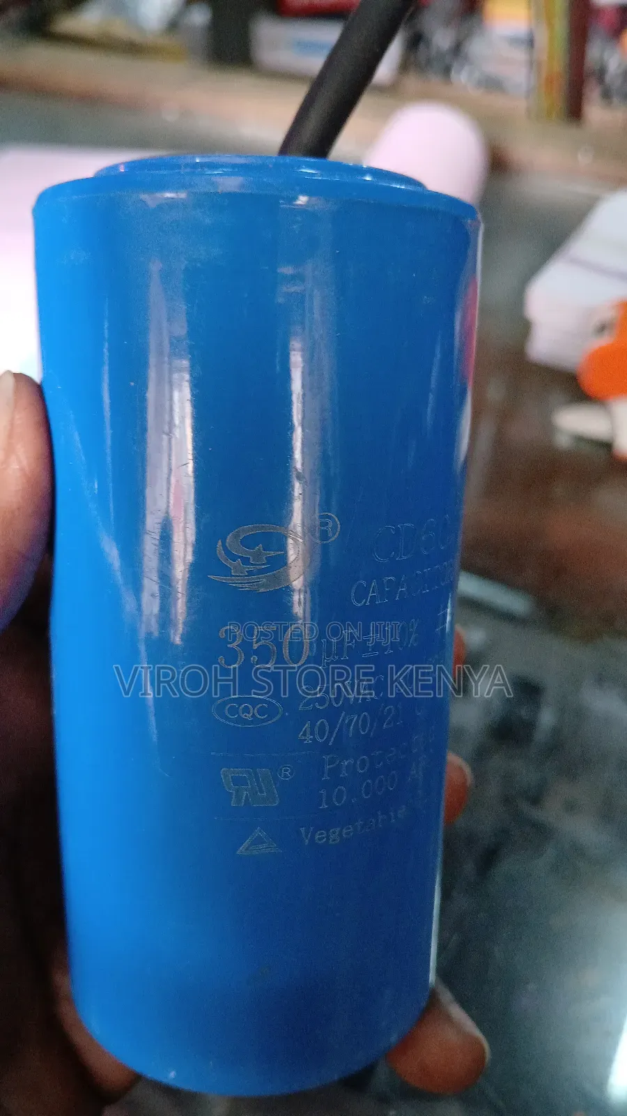 Original Starting and Running Capacitor 250uf 350uf 450uf